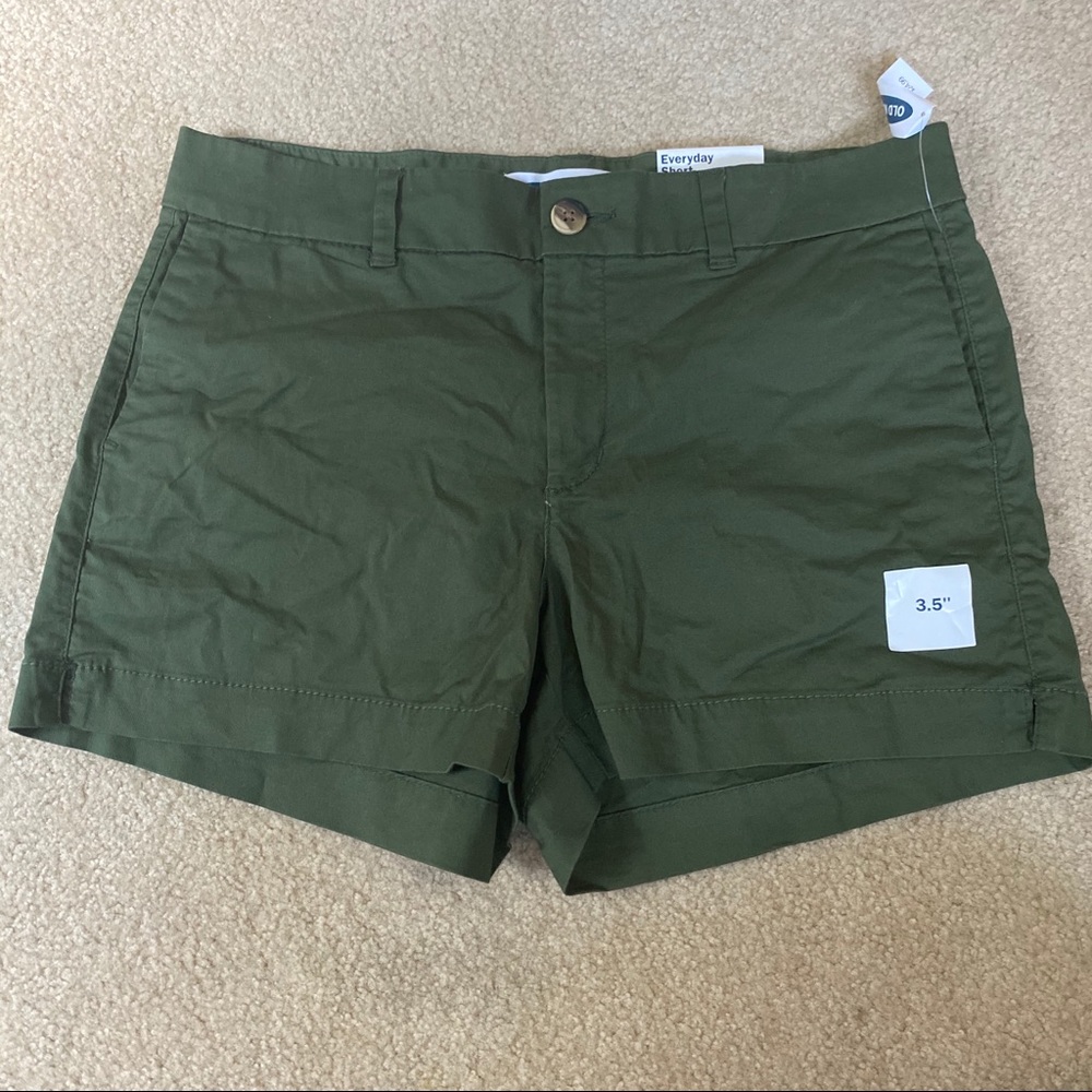 Olive Green Shorts